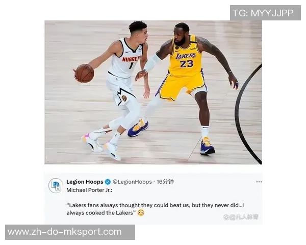 掘金与湖人激战第四节精彩回顾与赛后分析